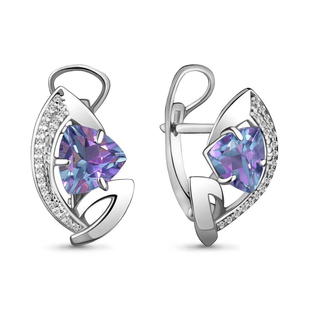 

Серьги из серебра 4489325А_925_р, 4489325А_925_р