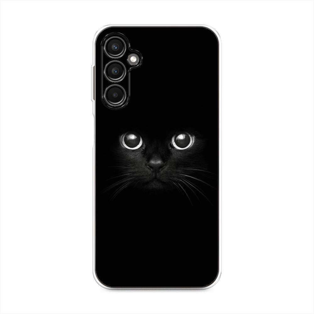 

Чехол Awog на Samsung Galaxy A24 "Взгляд черной кошки", Черный, 2108050-1