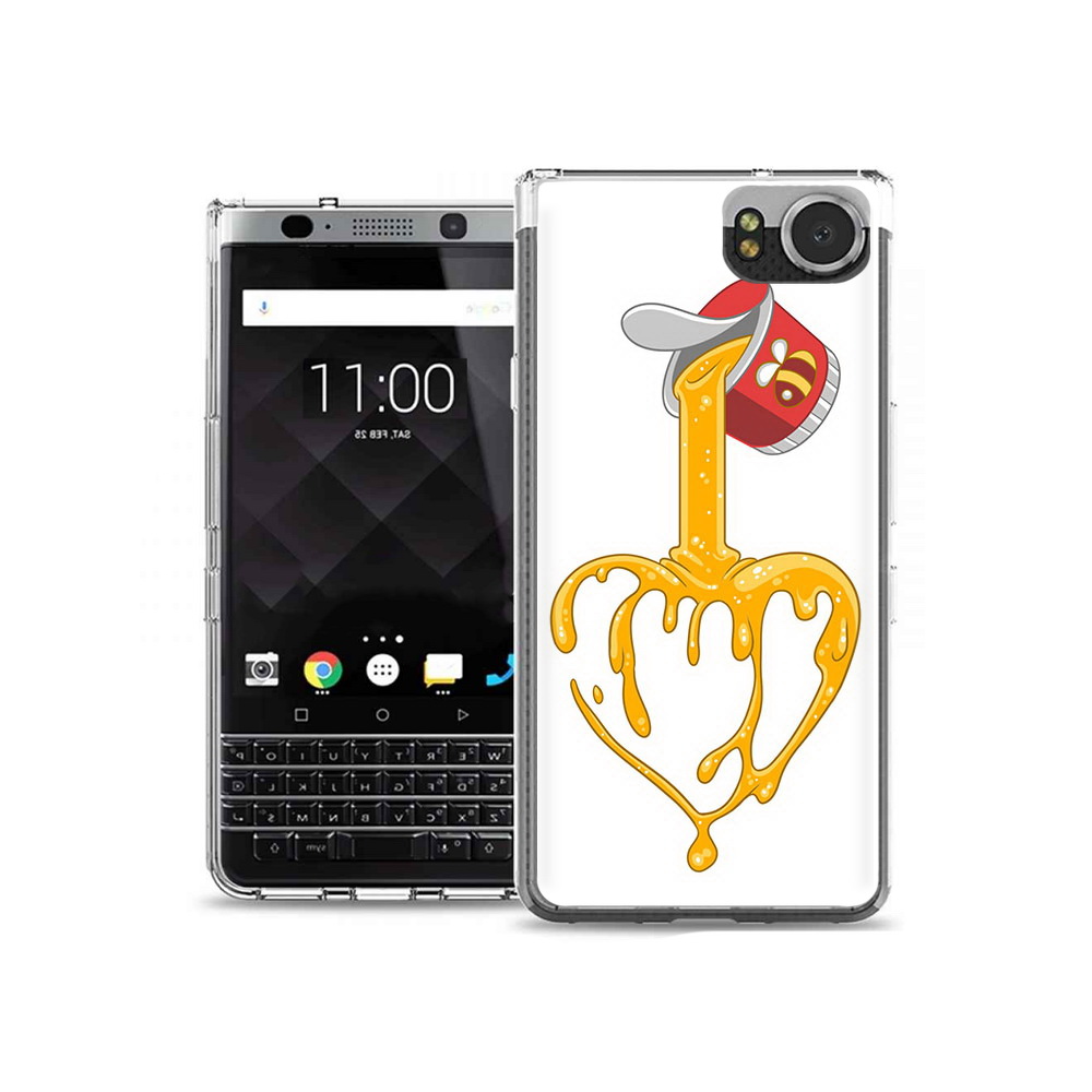 

Чехол MyPads Tocco для BlackBerry KeyOne медовое сердце, Tocco