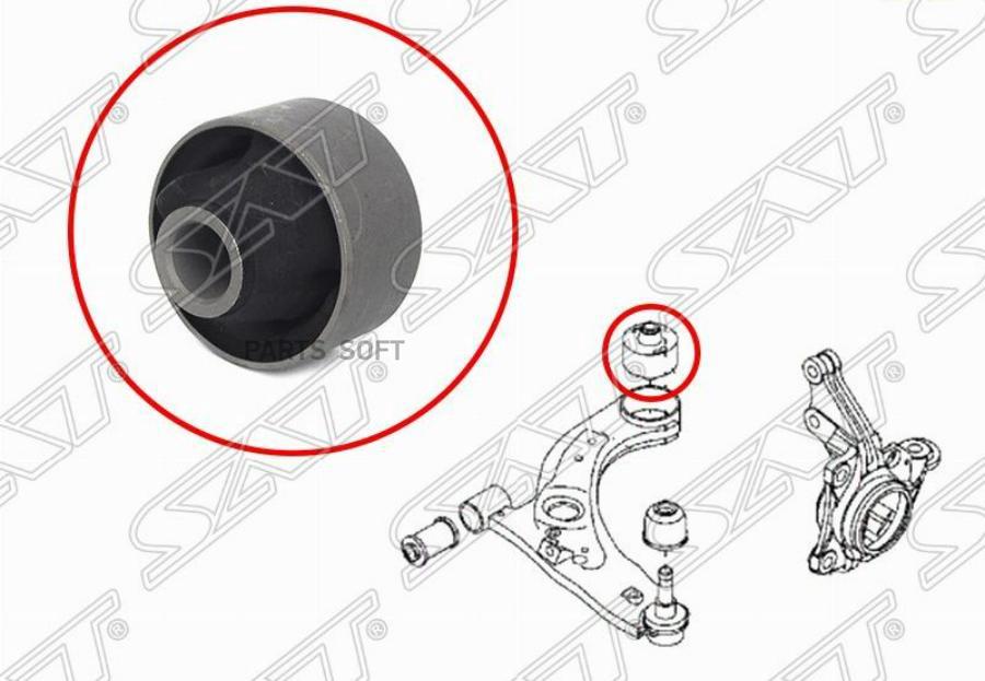 

Сайлентблок Sat ST48655B1010