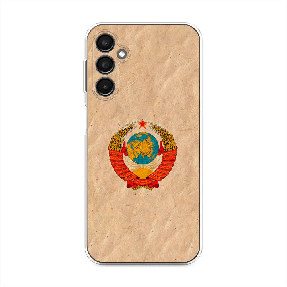 

Чехол Awog на Samsung Galaxy A24 "Союз пролетариев", Бежевый;красный, 2108050-10