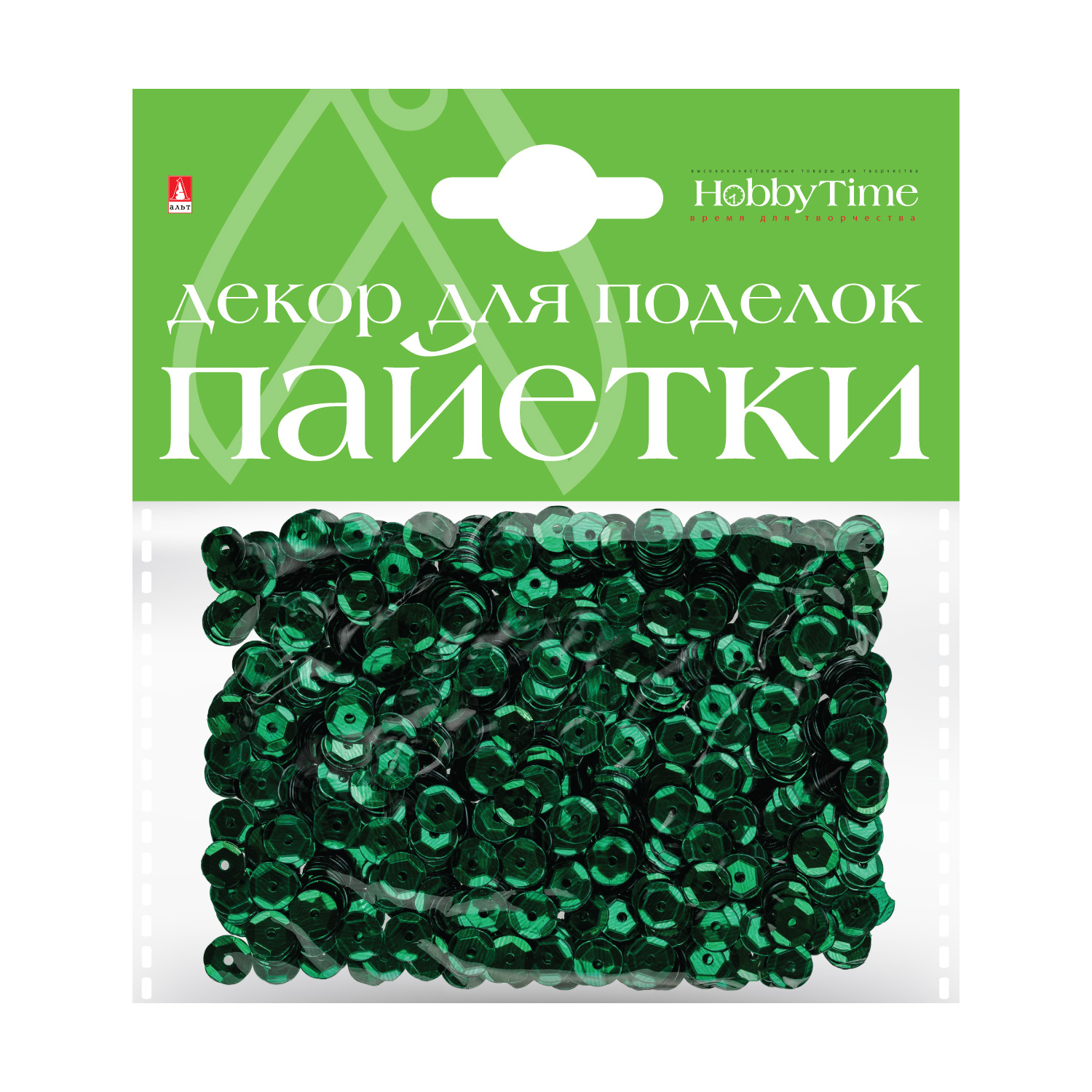 

Декор для поделок Пайетки однотонные, металлизированные №2 , 8 мм Альт 2-410/02, Разноцветный