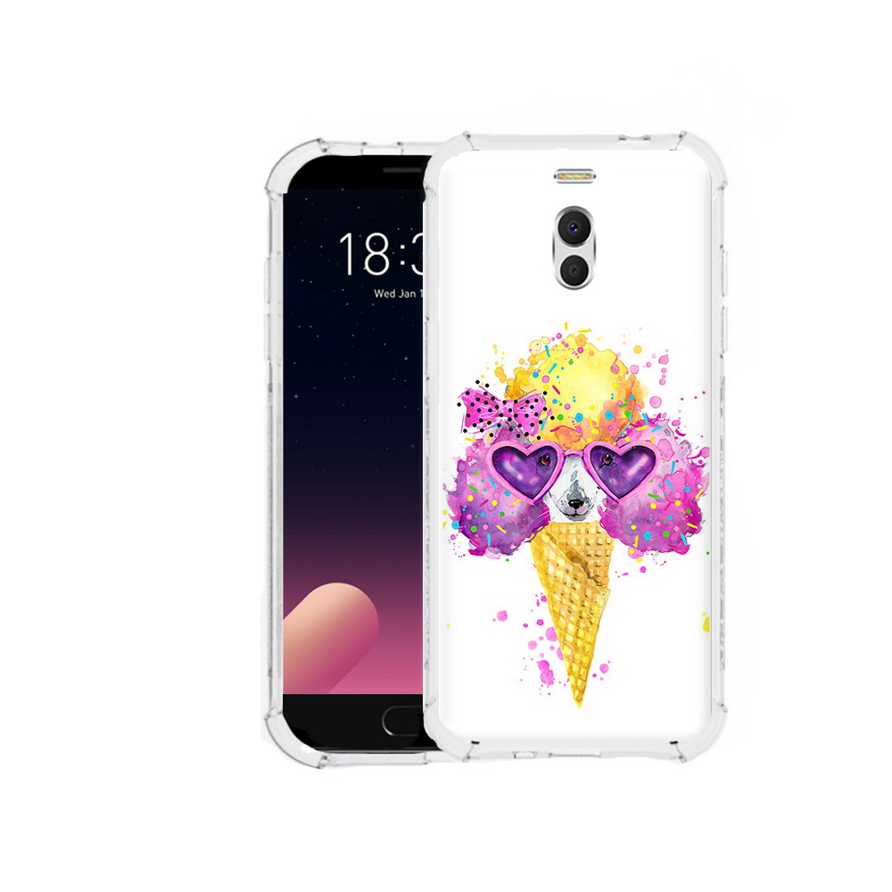

Чехол MyPads Tocco для Meizu M6 Note Рожок, Прозрачный, Tocco