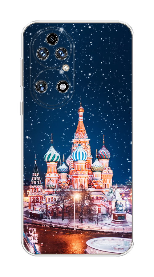 

Чехол на Huawei P50 "Москва 1", Коричневый;синий;белый, 6104950-1