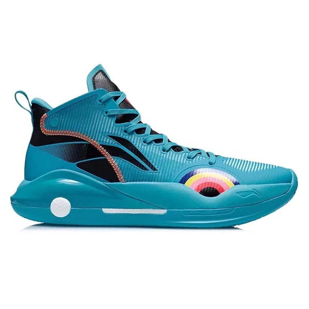 

Кроссовки унисекс Li-Ning ABAR043-4-2 голубые 41.5 RU, Голубой, ABAR043