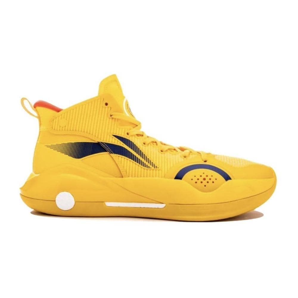 

Кроссовки унисекс Li-Ning ABAR043-7-7 желтые 39.5 RU, Желтый, ABAR043