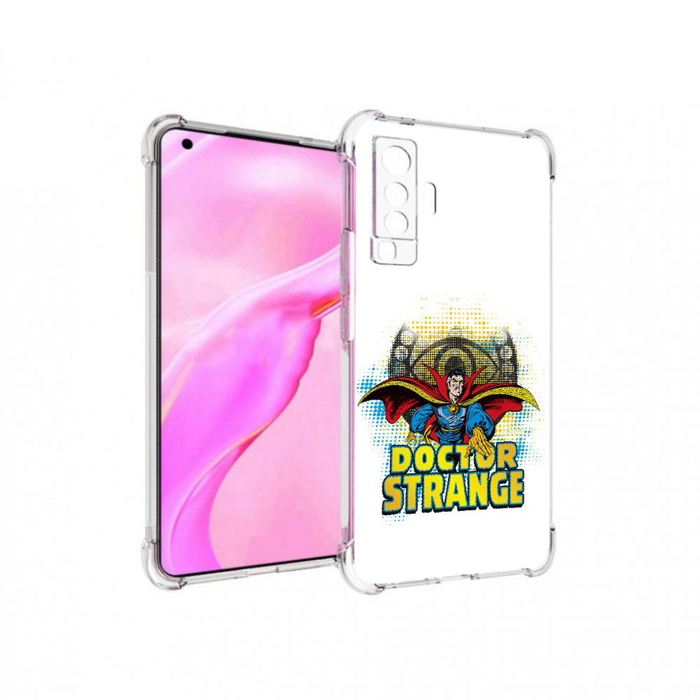 

Чехол MyPads Tocco для Vivo X50 доктор стренж рисунок (PT226969.391.335), Прозрачный, Tocco