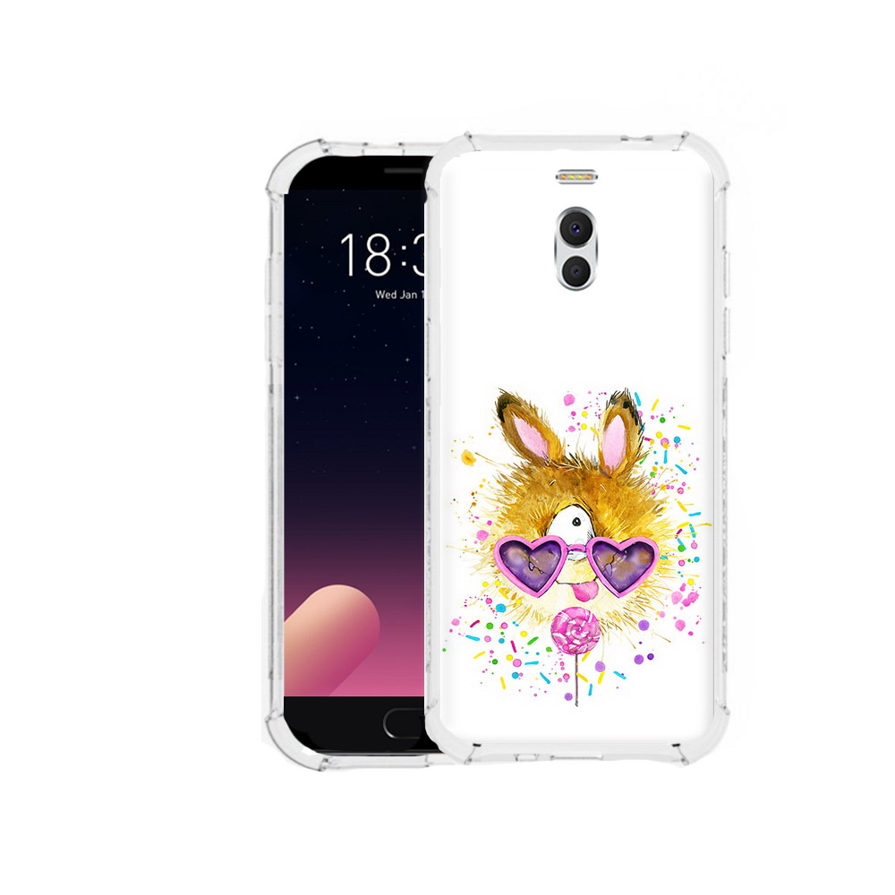 

Чехол MyPads Tocco для Meizu M6 Note Чупя, Прозрачный, Tocco