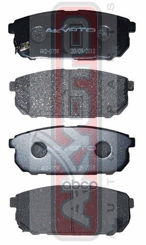 

Тормозные колодки Akyoto задние дисковые AKD0798