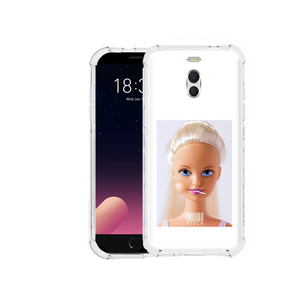 

Чехол MyPads Tocco для Meizu M6 Note барби, Прозрачный, Tocco