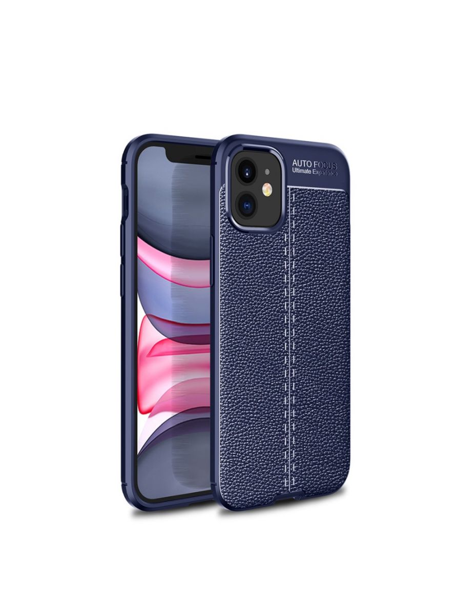 

Чехол Fibre для смартфона iPhone 12 mini Синий