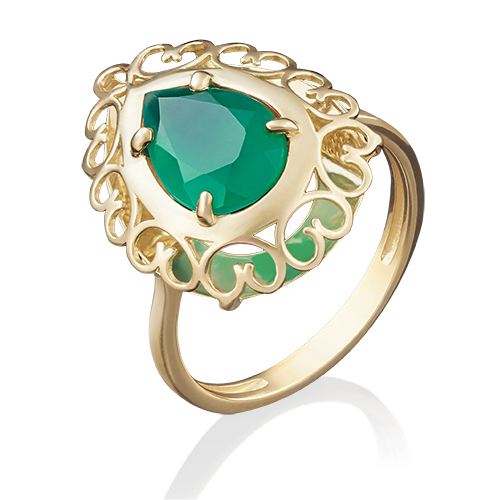 

Кольцо из золота р. , PLATINA jewelry 01-4799-00-274-1130-47, халцедон, 01-4799-00-274-1130-47