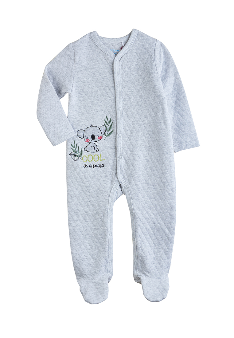 фото Комбинезон детский повседневный kari baby aw21b12103804 серый р.68