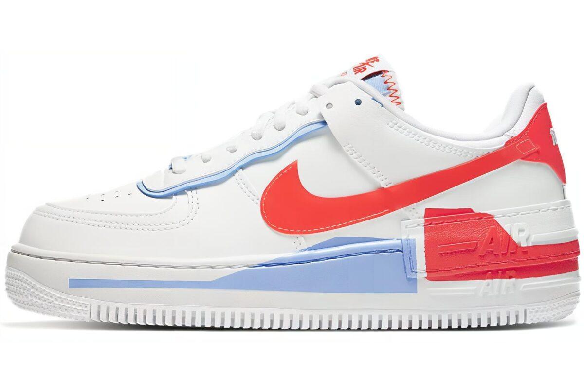 

Кеды унисекс Nike Air Force 1 Shadow SE белые 38.5 EU, Белый, Air Force 1 Shadow SE