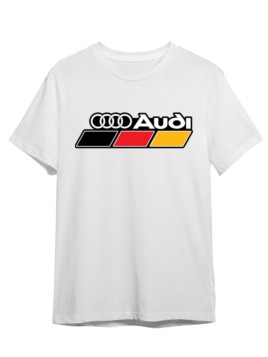 

Футболка унисекс СувенирShop Audi/Ауди 8 белая 3XL (56-58), "Audi/Ауди" 8
