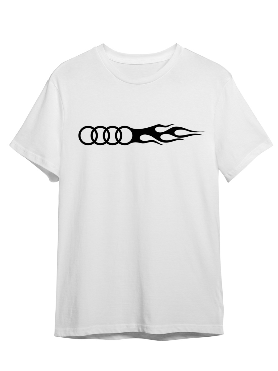 

Футболка унисекс СувенирShop Audi/Ауди 9 белая 3XL (56-58), "Audi/Ауди" 9