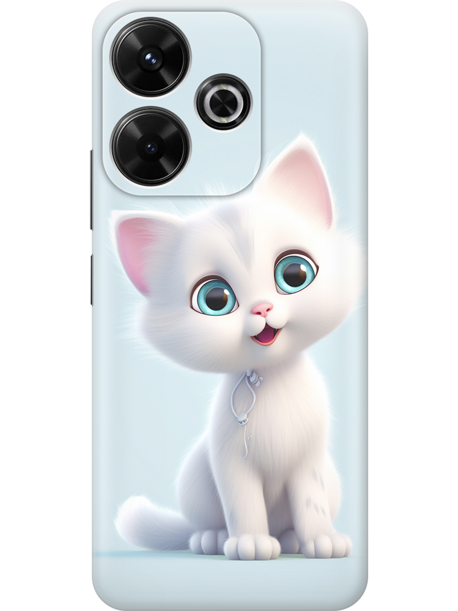 

Силиконовый чехол на Xiaomi Redmi 13 / Redmi Note 13R / Poco M6 4g с принтом 895298, Прозрачный;голубой;белый, 783988611