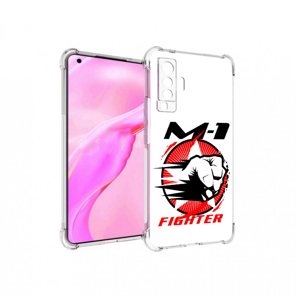 

Чехол MyPads Tocco для Vivo X50 единоборства М-1 (PT226969.391.342), Прозрачный, Tocco