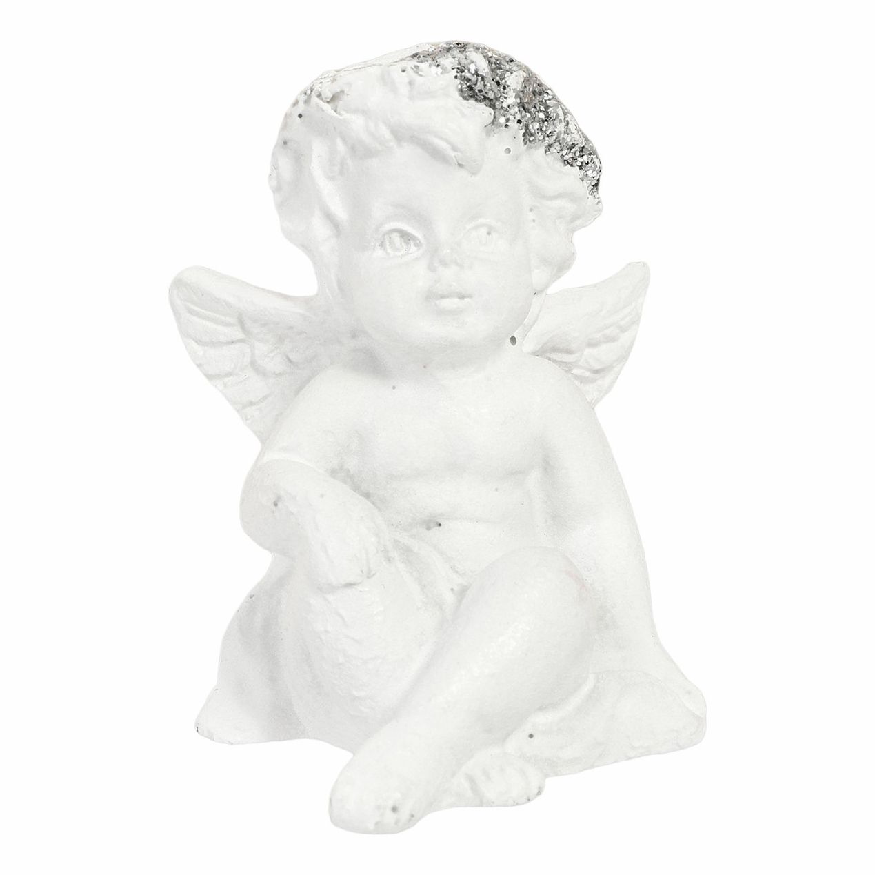 Фигура Dekor pap Ангел белая 3 х 3 х 4 см