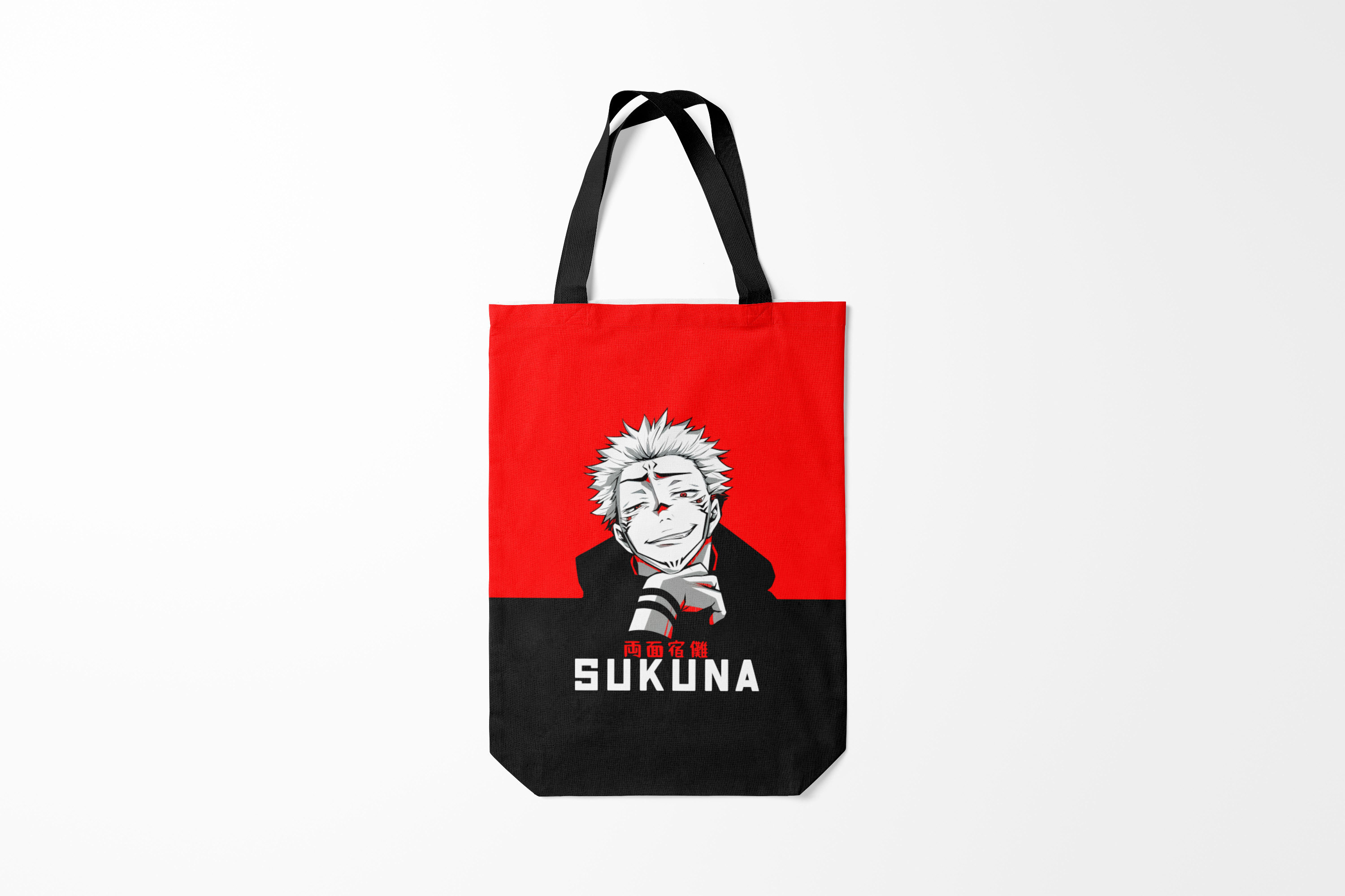 

Сумка шoппер унисекс Burnettie Магическая битва SUKUNA Jujutsu Kaisen,, Магическая битва SUKUNA Jujutsu Kaisen