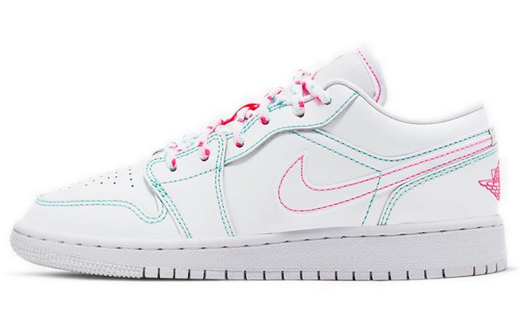 

Кеды унисекс Jordan Air Jordan 1 Low GS белые 40 EU, Белый, Air Jordan 1 Low GS