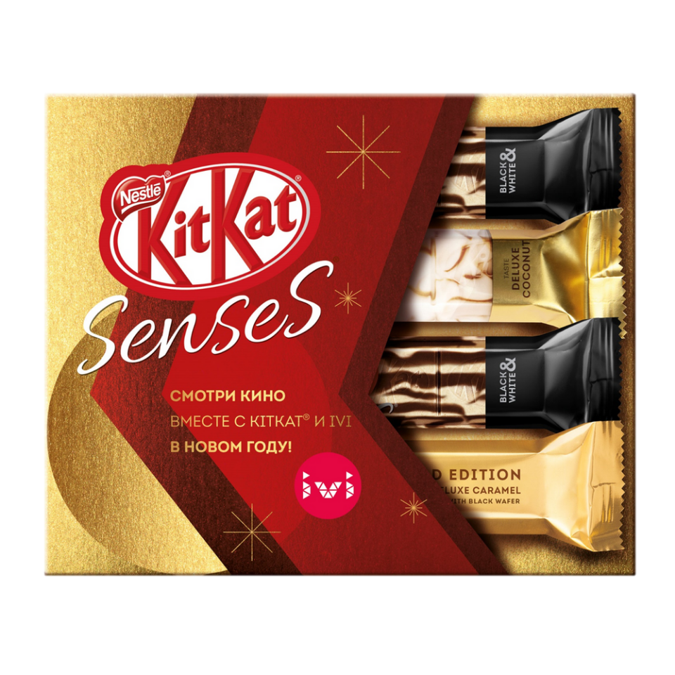 

Подарочный набор Kitkat Senses 160Г