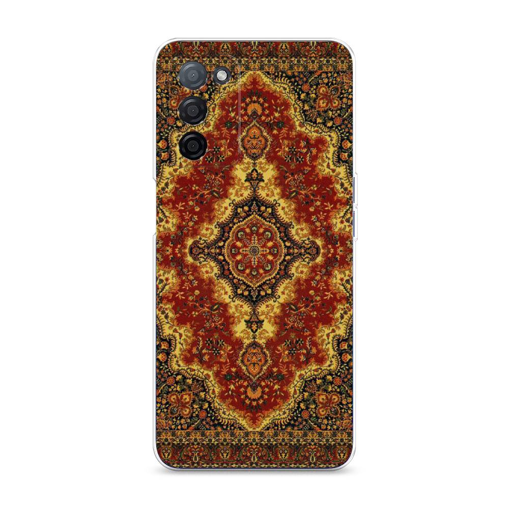 

Чехол на Oppo A55s 5G Ковер, Коричневый;золотистый;красный, 2510150-3