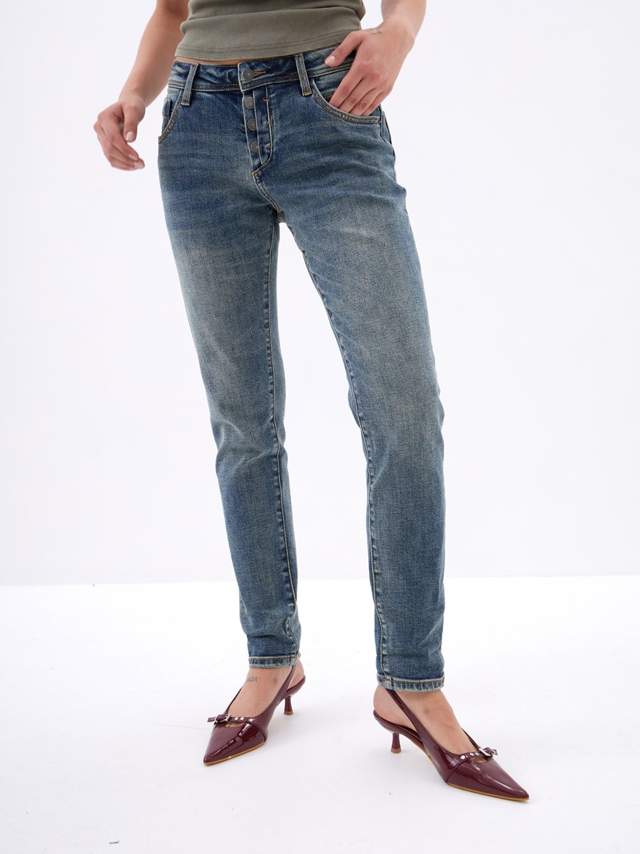 

Джинсы женские MOSSMORE GD46900394 синие 34/30, Синий, GD46900394