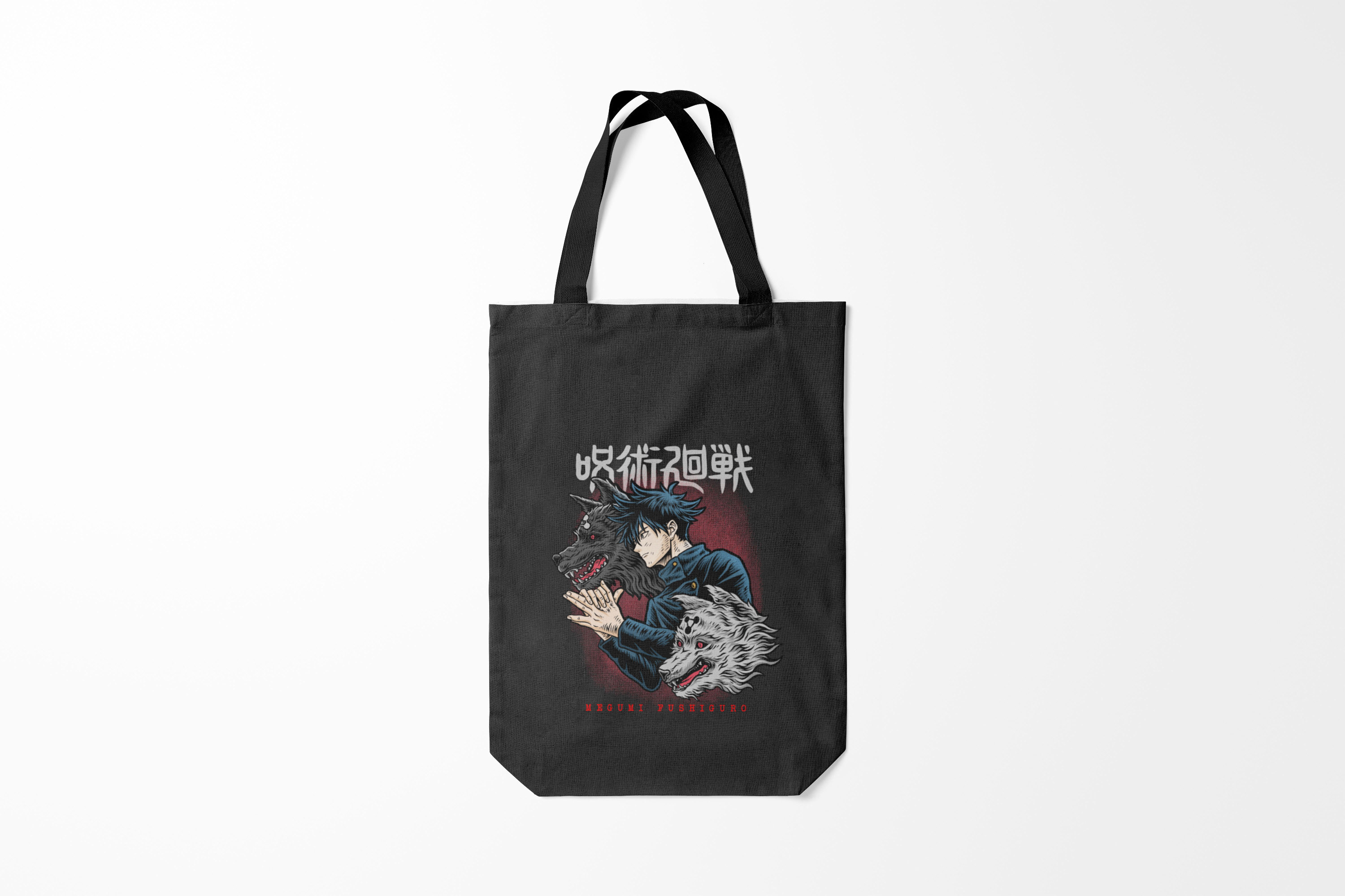 

Сумка шoппер унисекс Burnettie Магическая битва Megumi Fushiguro,, Магическая битва Megumi Fushiguro