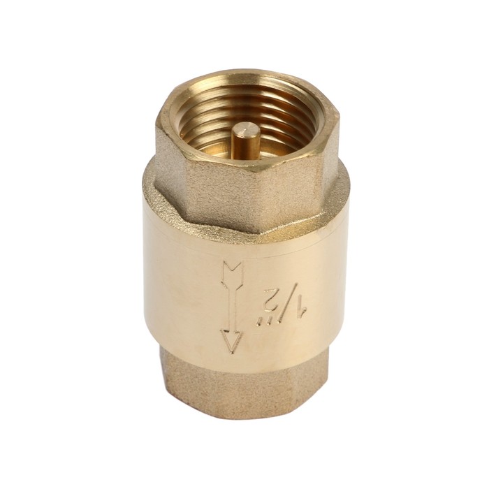 

Клапан обратный латунь STT 9487735 1/2", золотистый