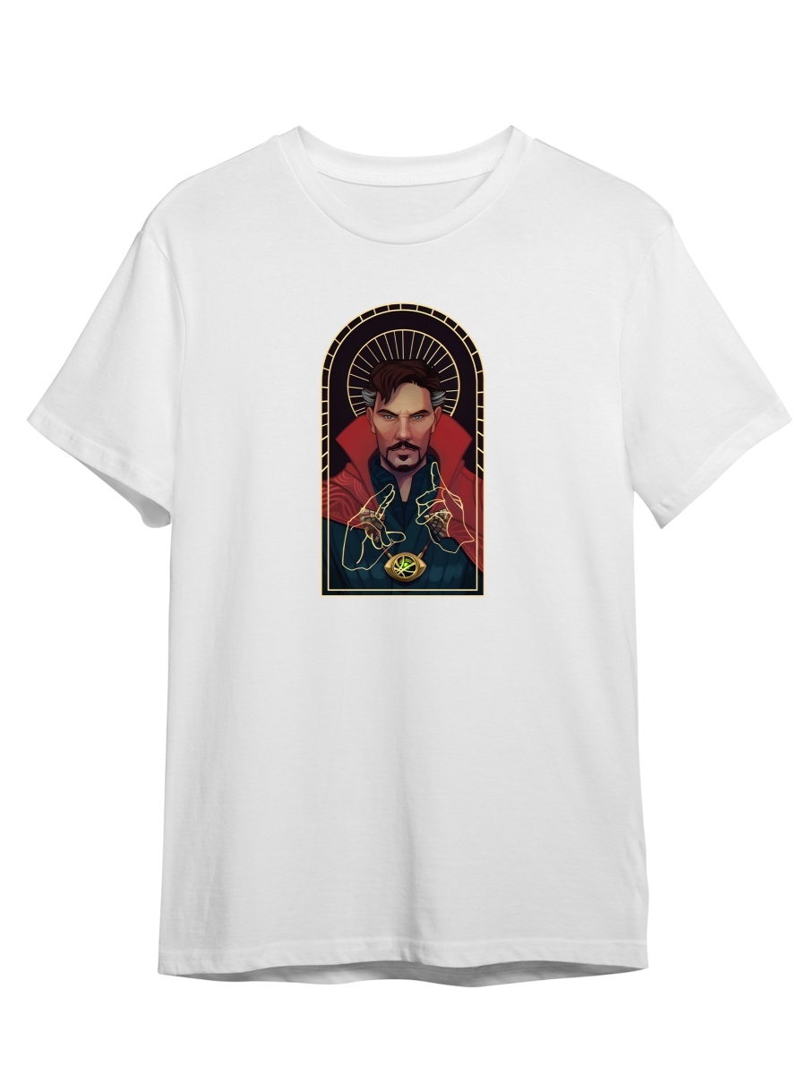 

Футболка унисекс СувенирShop Доктор Стрэндж/Doctor Strange/Marvel 1 белая L (48-50), Белый, "Доктор Стрэндж/Doctor Strange/Marvel" 1