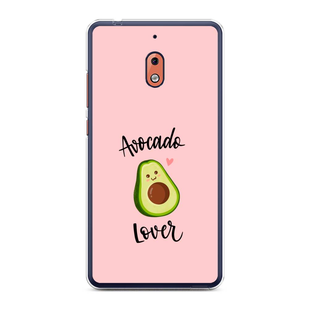

Чехол на Nokia 2.1 "Avocado lover", Розовый;зеленый, 121550-6