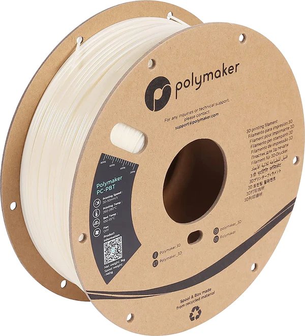 

Пластик PC для 3D-принтера Polymaker PC-PBT натуральный (140582-01), PC-PBT