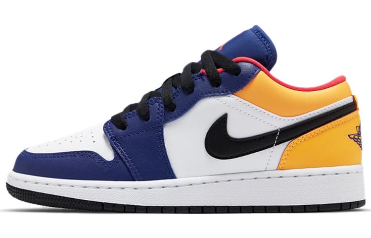 

Кеды унисекс Jordan Air Jordan 1 Low GS разноцветные 35.5 EU, Разноцветный, Air Jordan 1 Low GS