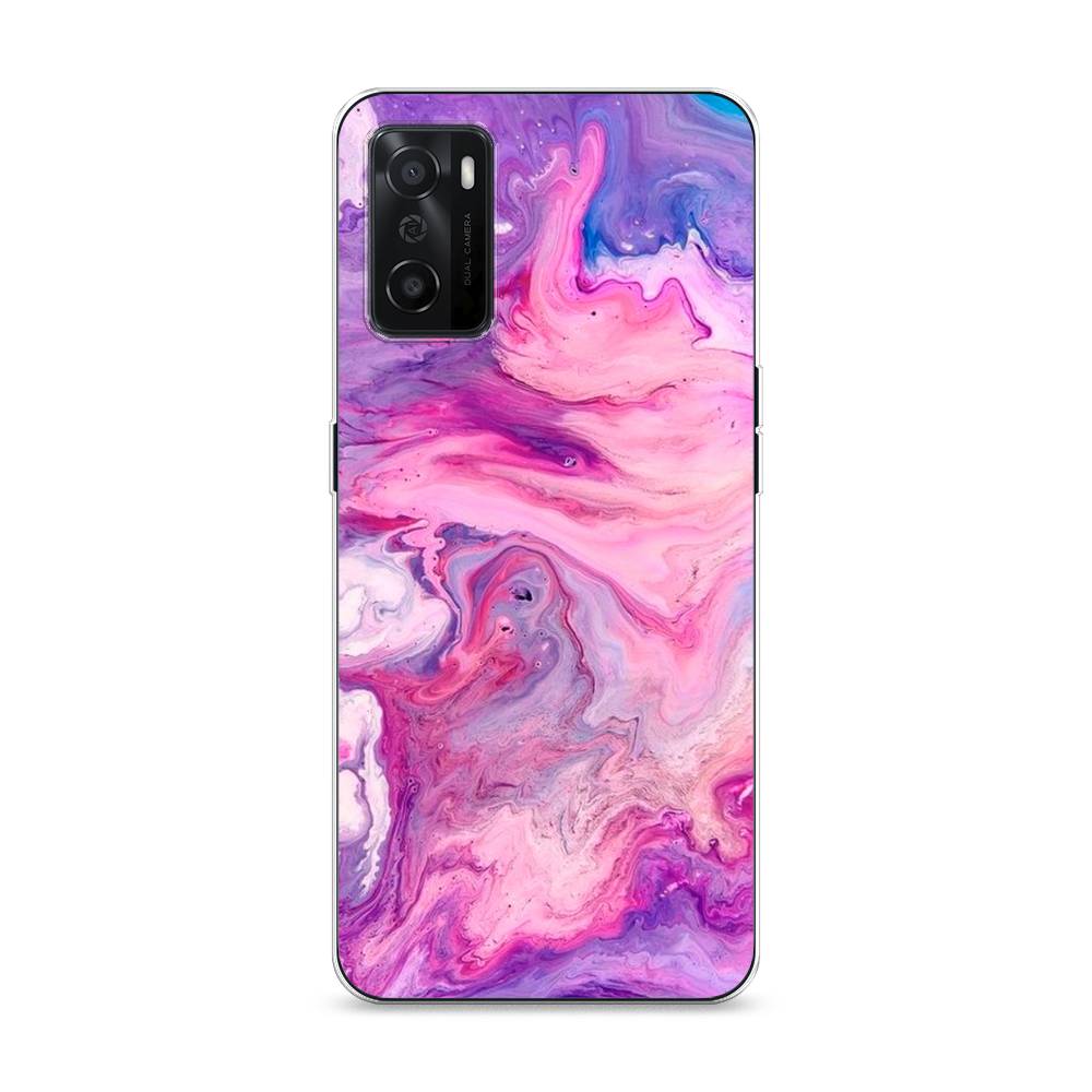 

Чехол на Oppo A55s 5G "Нежно-розовая абстракция", Розовый, 2510150-3