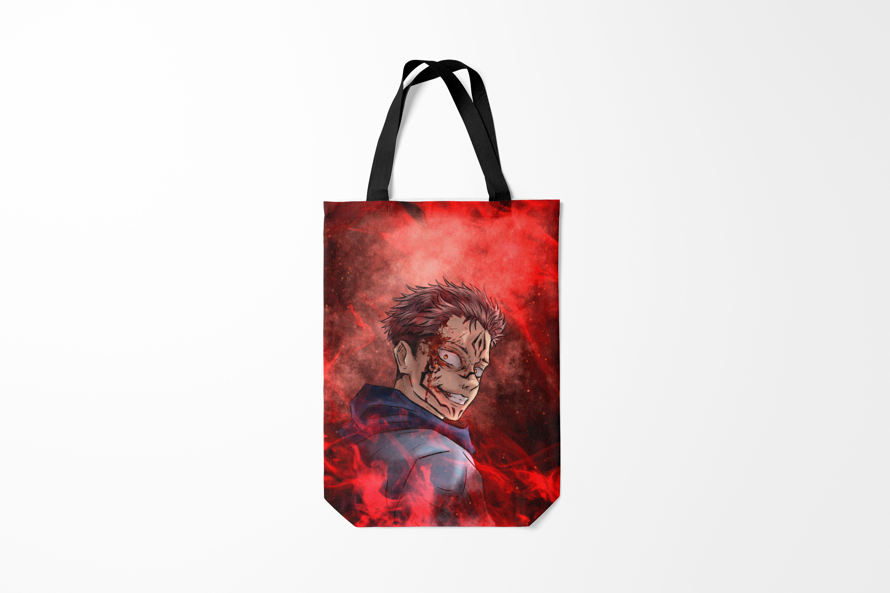 

Сумка шoппер унисекс Burnettie Магическая битва Itadori Yuji,, Магическая битва Itadori Yuji