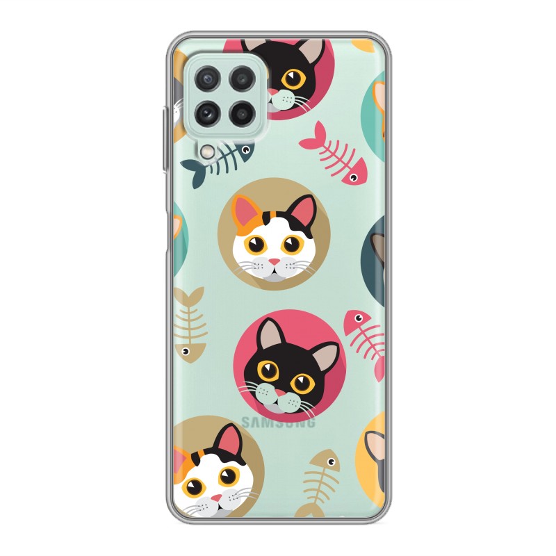 фото Прозрачный чехол на samsung galaxy a22/m22 / samsung galaxy m22 (sm-m225) 100gadgets