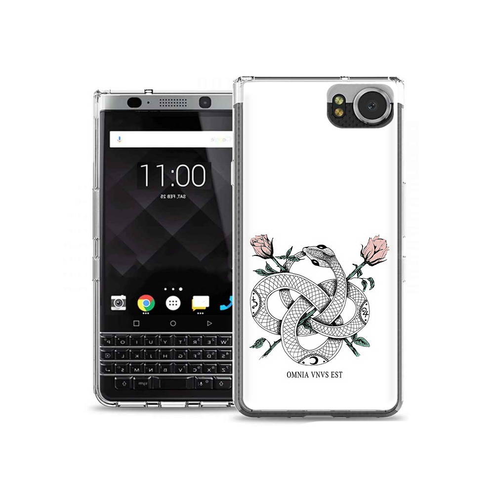 

Чехол MyPads Tocco для BlackBerry KeyOne нарисованная змея абстракция, Tocco