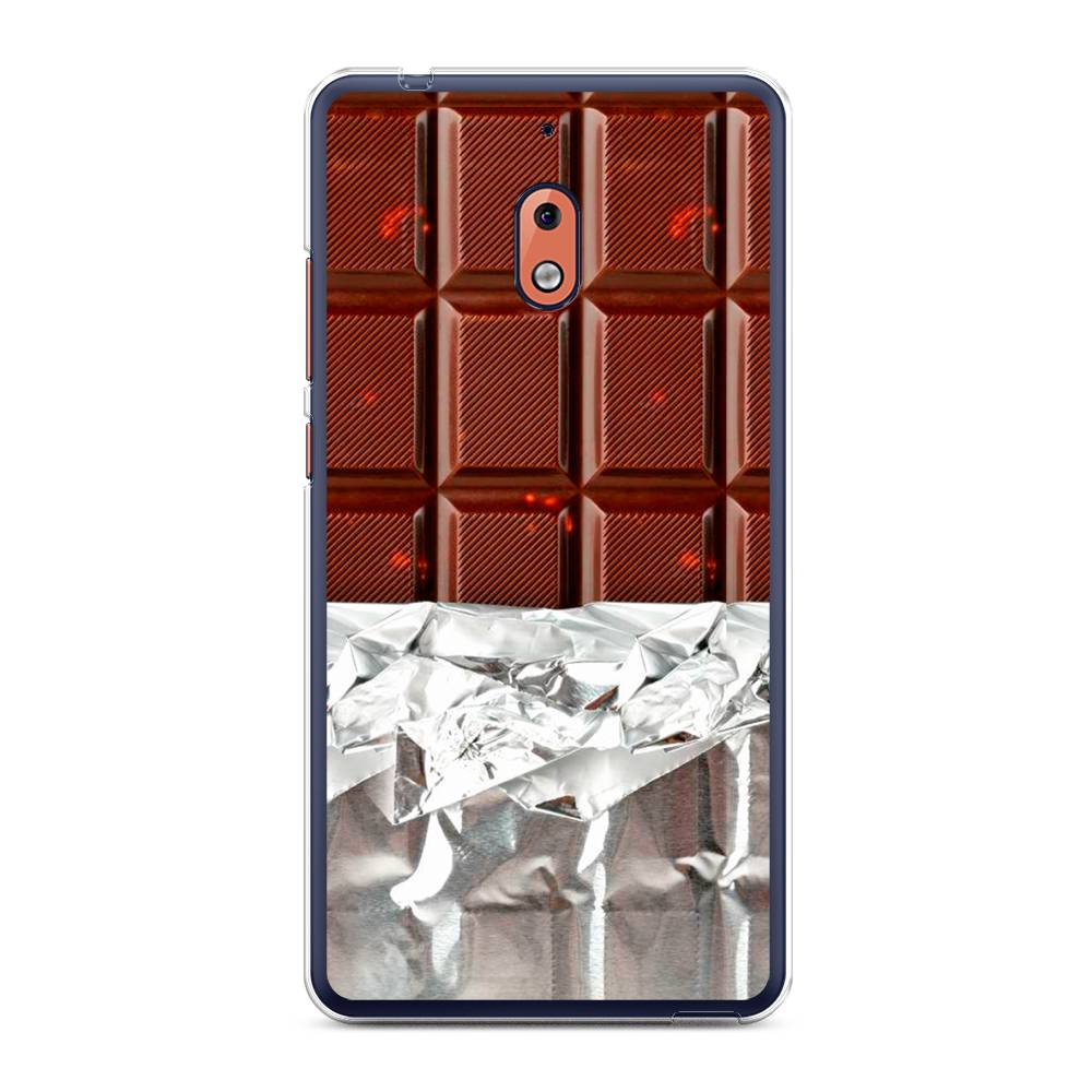 

Чехол на Nokia 2.1 "Шоколад в обертке", Коричневый, 121550-6