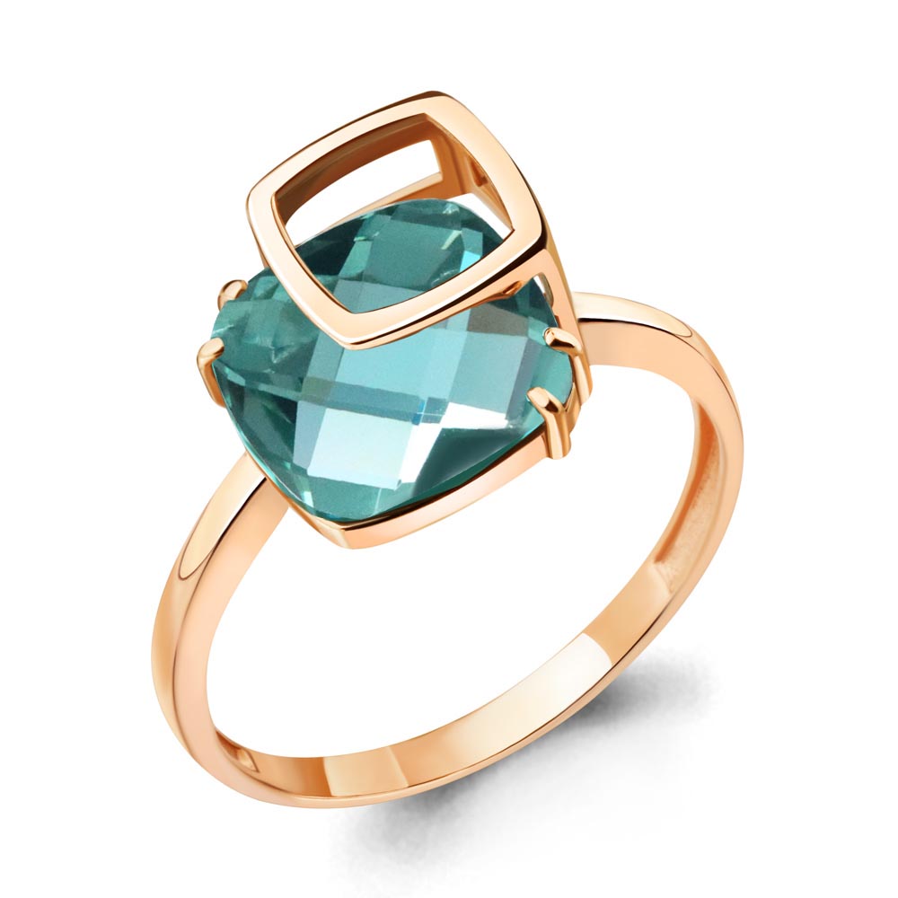 

Кольцо из серебра р. 17 AQUAMARINE 6941788_925_з, 6941788_925_з