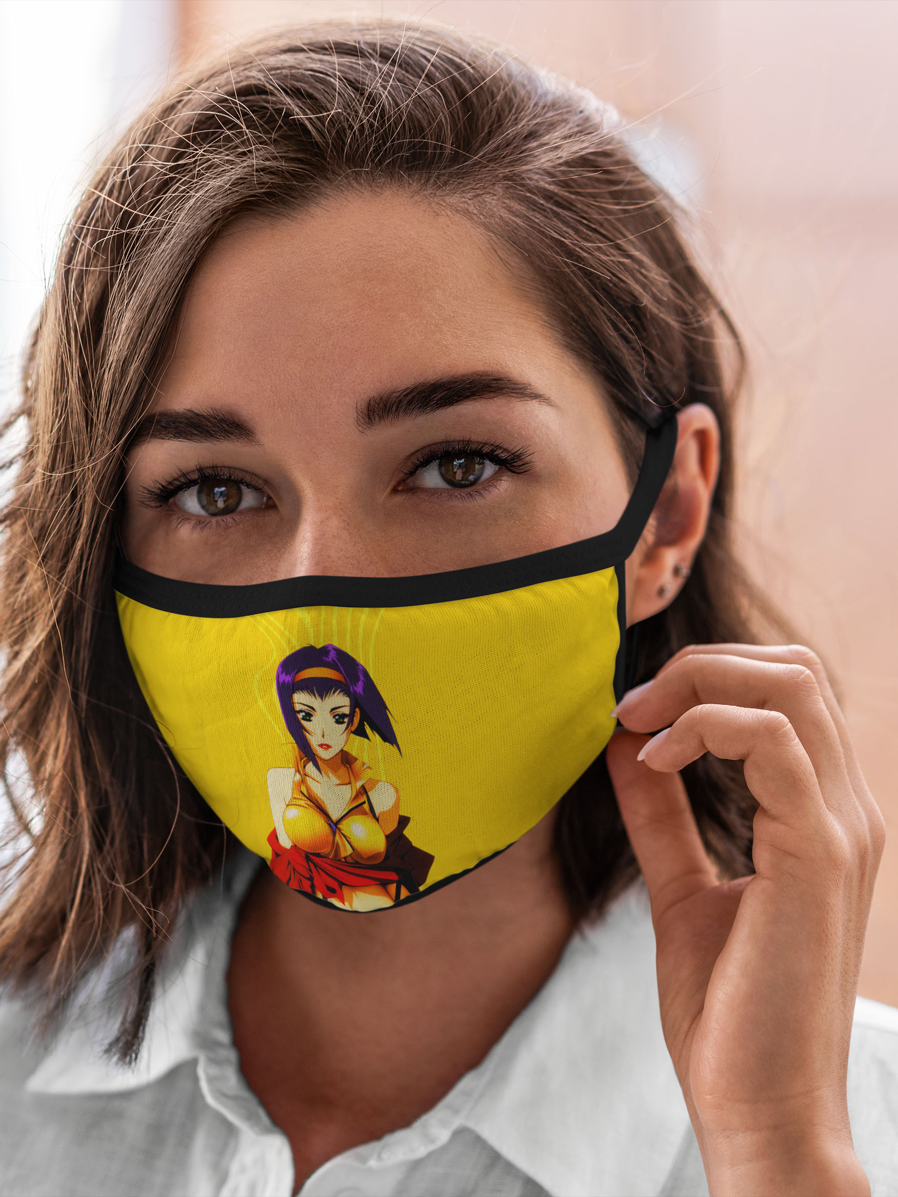 

Многоразовая маска унисекс Burnettie Cowboy Bebop Bebop. Фэй Валентайн, Разноцветный, Cowboy Bebop Bebop. Фэй Валентайн
