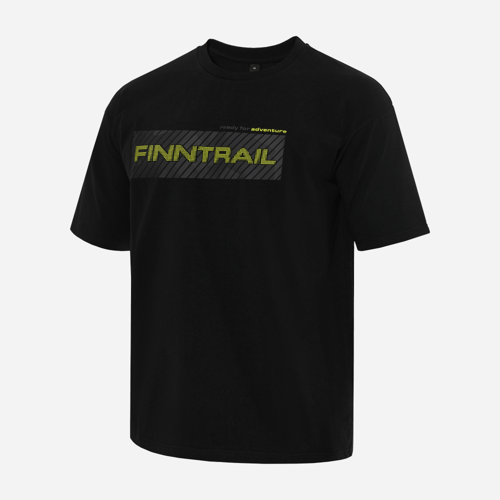 

Футболка унисекс Finntrail 6713 черная 3XL, Черный, 6713