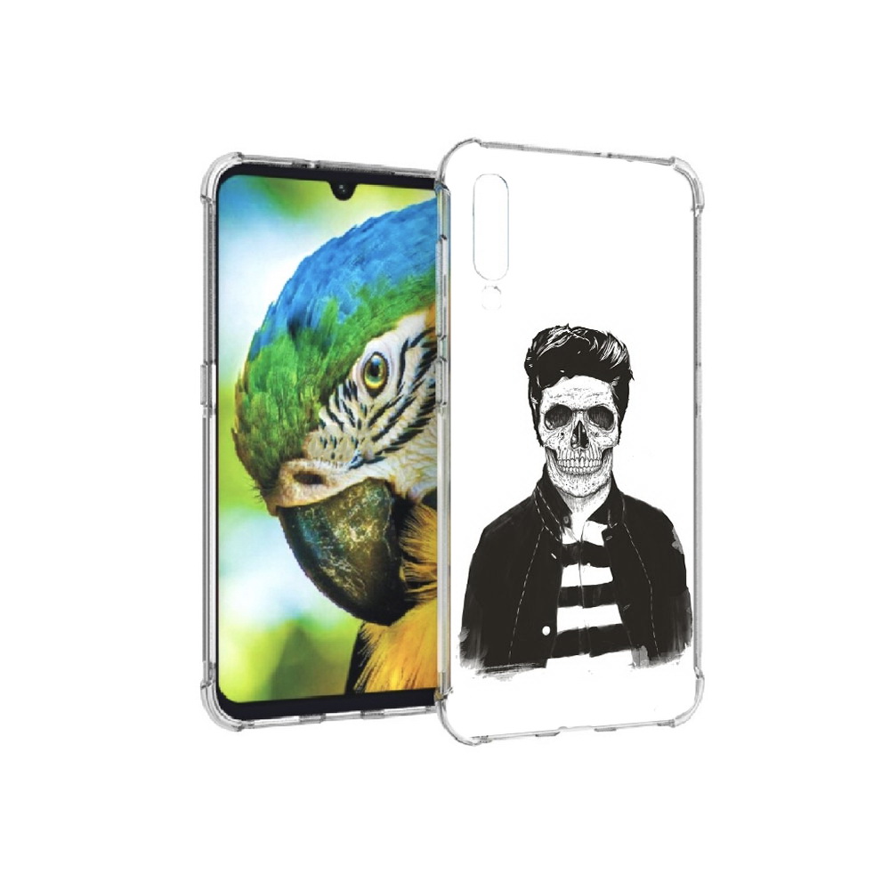 

Чехол MyPads Tocco для Xiaomi Mi 9 скелет (PT126035.255.604), Прозрачный, Tocco