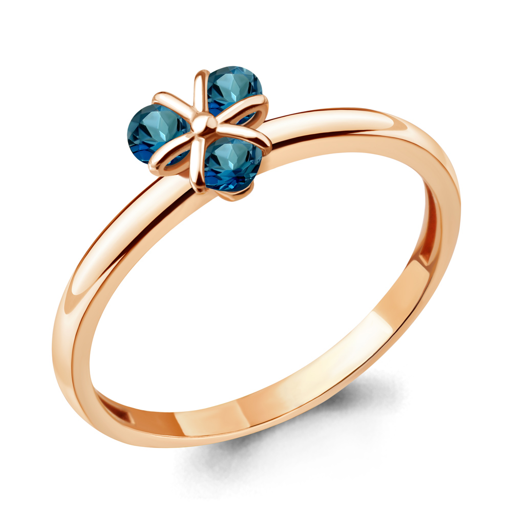 

Кольцо из серебра р.  AQUAMARINE 6925308_925_з, 6925308_925_з