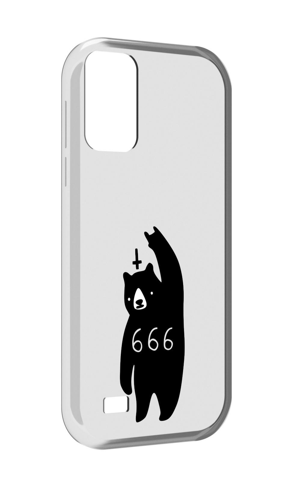 

Чехол MyPads медведь 666 для Oukitel C31, Прозрачный, Tocco