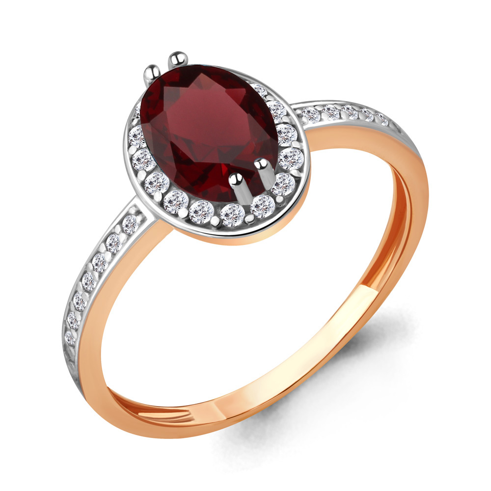 

Кольцо из серебра р.  AQUAMARINE 6523203А_925_з, 6523203А_925_з