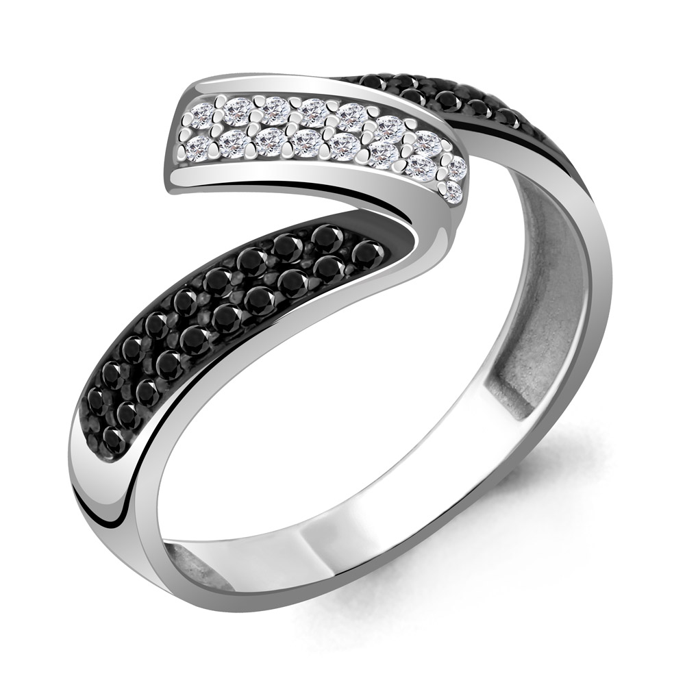 

Кольцо из серебра р. 17 AQUAMARINE 68952АЧ_925_р, 68952АЧ_925_р