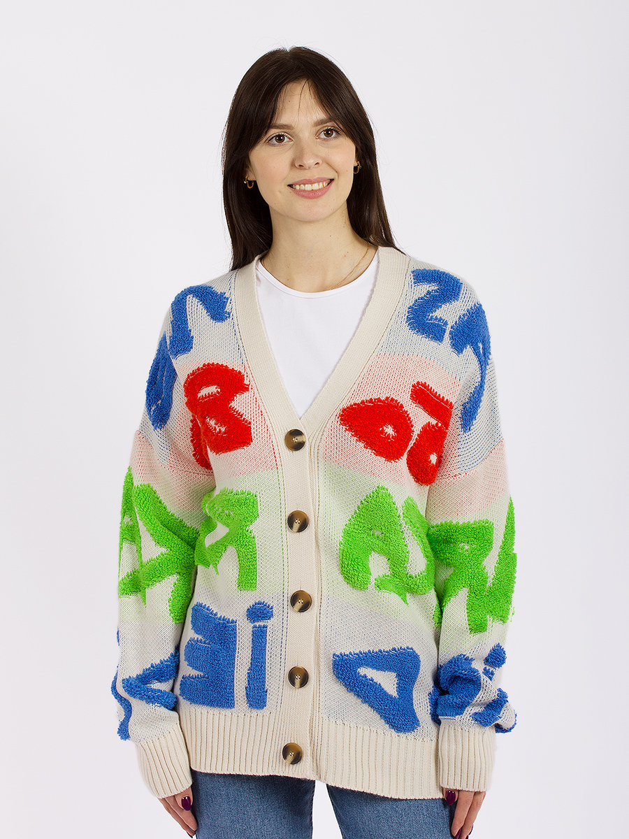 

Кардиган женский DAIROS GD69301251 бежевый One Size, GD69301251