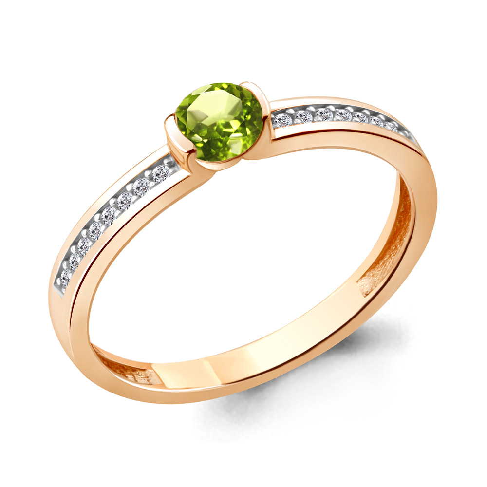 

Кольцо из серебра р. 17,5 AQUAMARINE 6519207А_925_з, 6519207А_925_з
