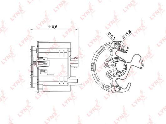 

Фильтр топл.погружной TOYOTA HIGHLANDER 00-07